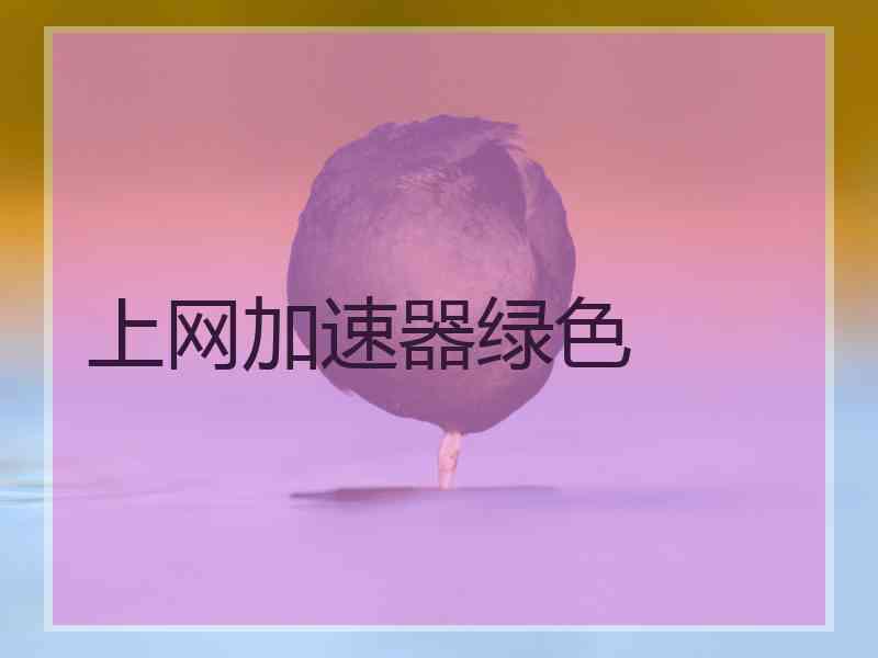 上网加速器绿色